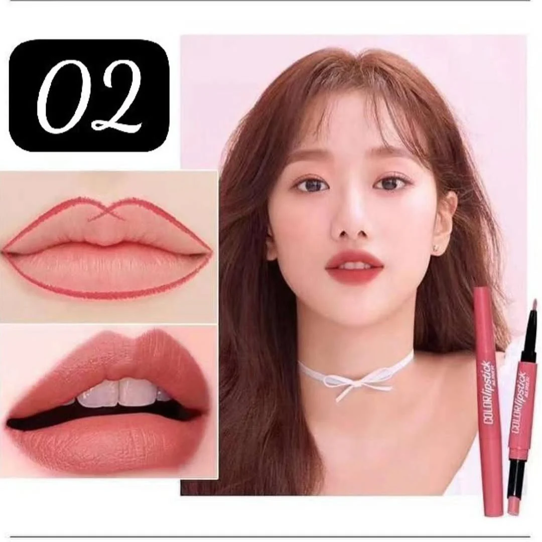 𝐇𝐚𝐧𝐠 𝐅𝐚𝐧𝐠  𝐋𝐢𝐩𝐬𝐭𝐢𝐜𝐤 & 𝐋𝐢𝐩 𝐥𝐢𝐧𝐞𝐫 (𝟐 𝐢𝐧 𝟏) 𝟖 𝐩𝐢𝐞𝐜𝐞 - Image 5
