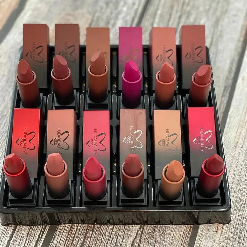 12 MATTE LIPSTICK SET | HUDA BEAUTY - Image 2