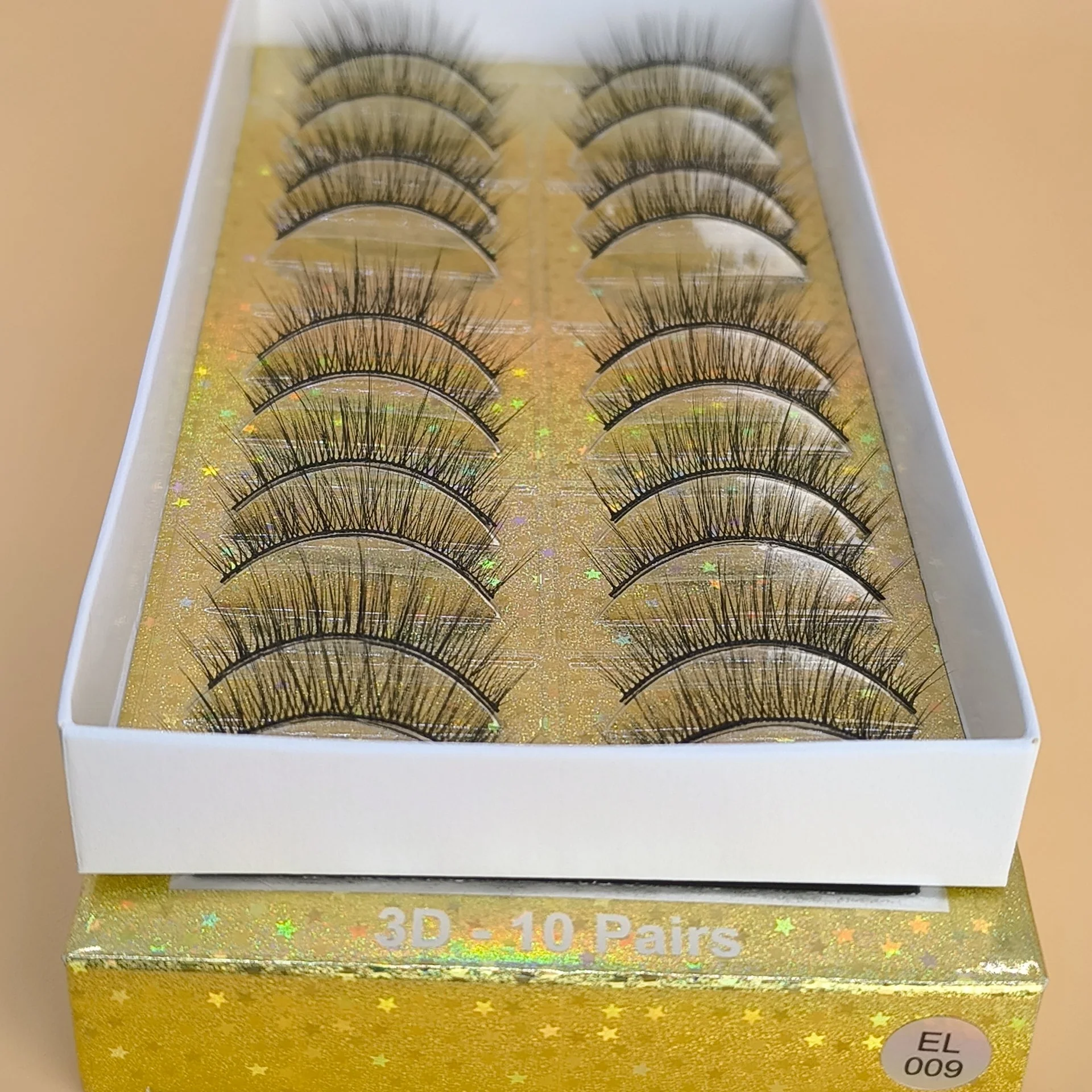 3D Anjieer Hand Made Lashes 10 Pair - Image 6