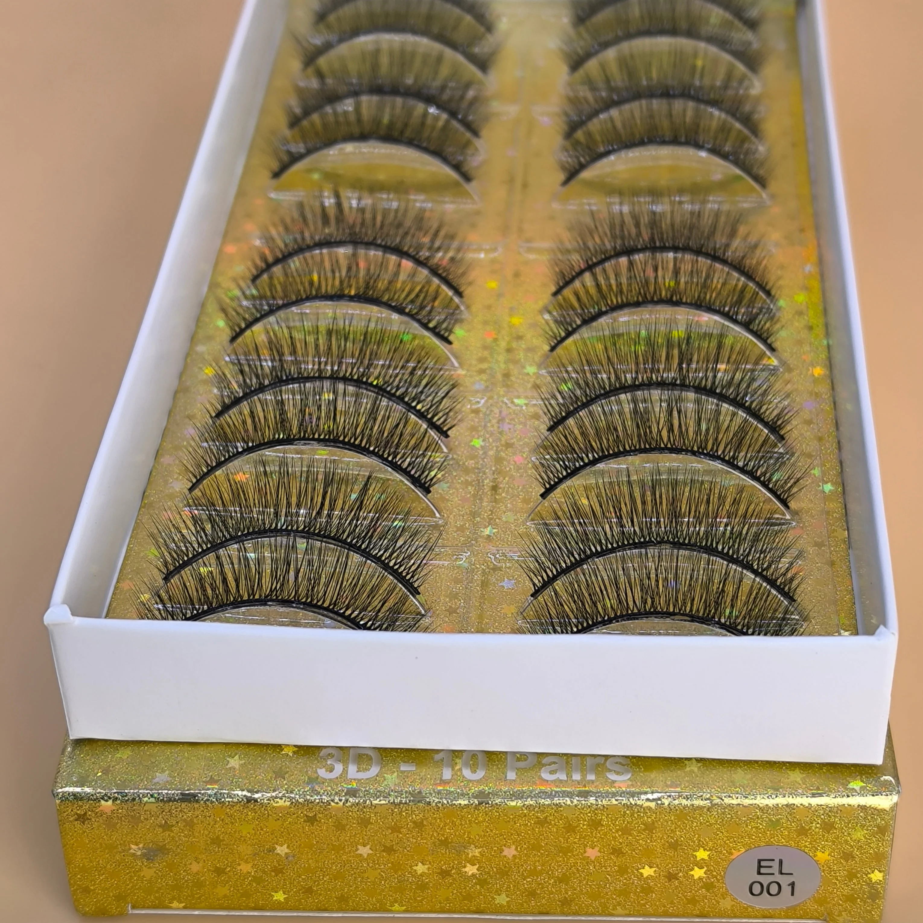 3D Anjieer Hand Made Lashes 10 Pair - Image 7