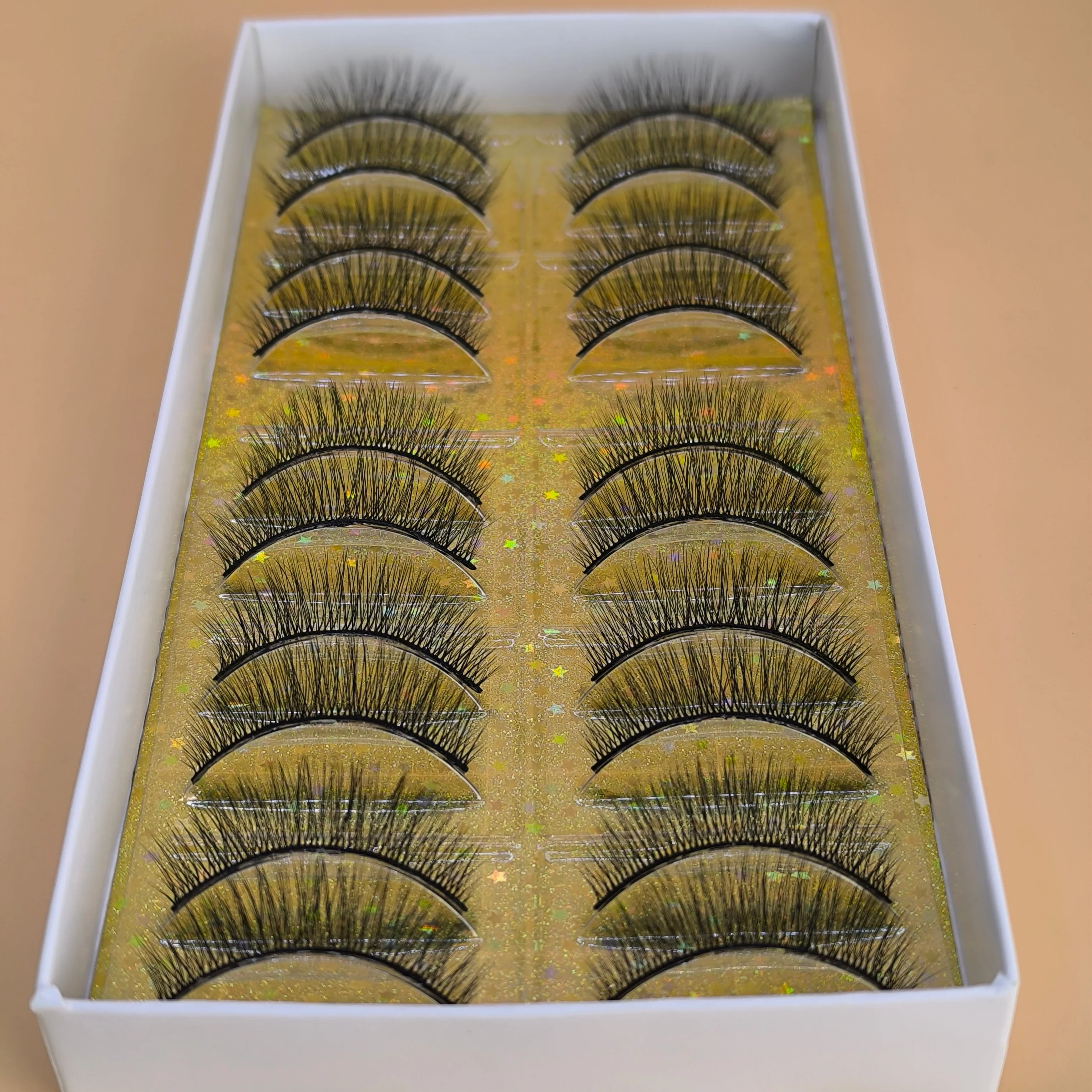 3D Anjieer Hand Made Lashes 10 Pair - Image 8