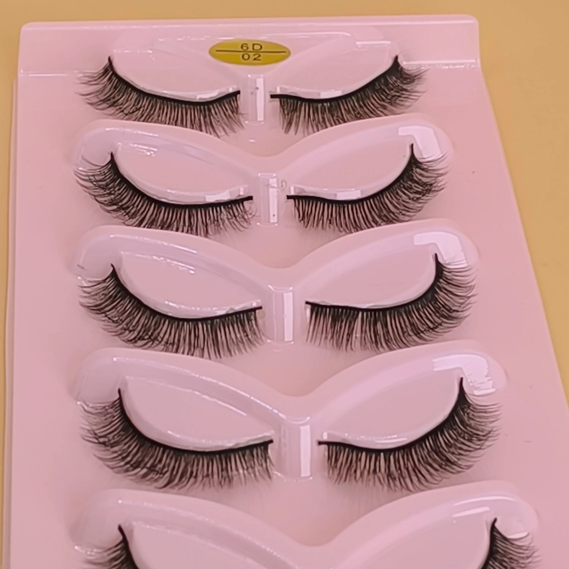 5 Pair 6D Eyelashes Anjieer - Image 2