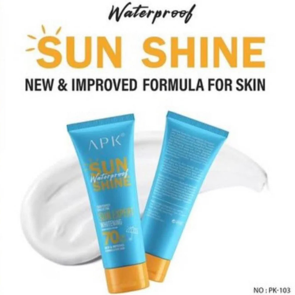 APK Whitening Expert Sunscreen cream SPF 70 PA+++ - Image 2