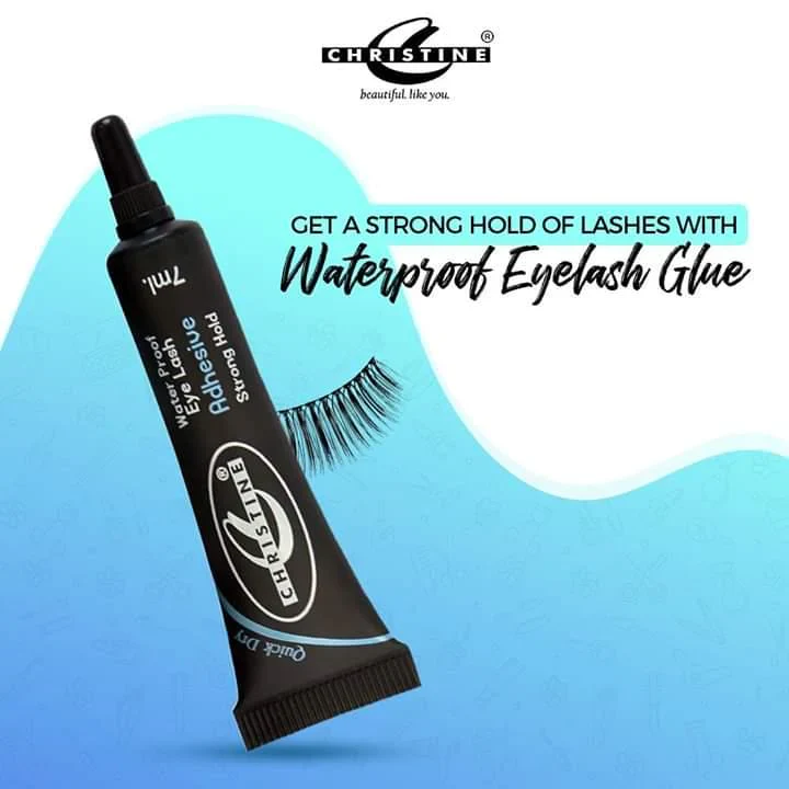 Christine Water Proof Eye Lash Adhesive Glue 7ml - Image 2