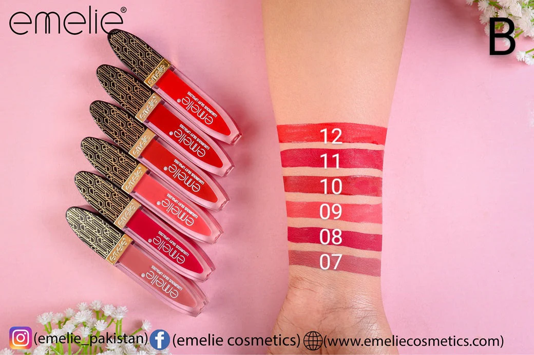 Emelie Silk Lip Gloss (6pcs Set) - Image 6