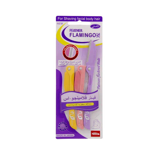 Feather Flamingo Facial Razor for Face And Body Shaving - Image 2