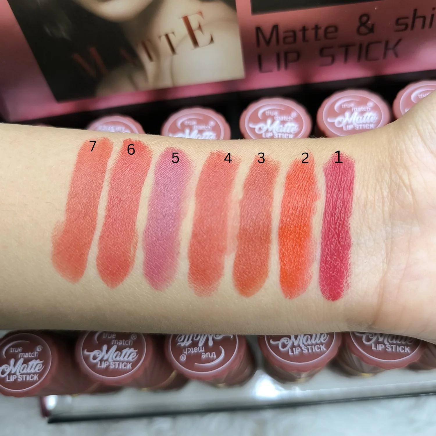 Fit Me Matte & Shine Lipstick Set (6pcs) - Image 2