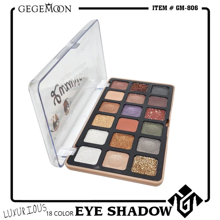 Gege Moon 18 Colors Luxurious Eyeshadow Palette - Image 4