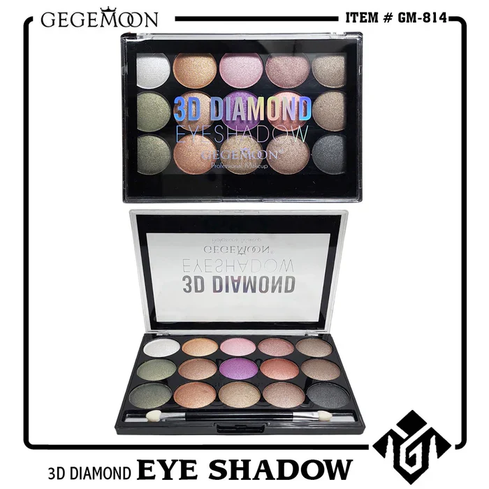 Gegemoon 15 Color 3D Diamond Eyeshadow - Image 3