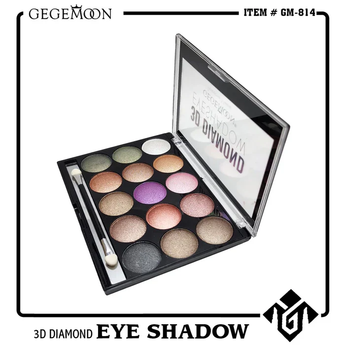 Gegemoon 15 Color 3D Diamond Eyeshadow - Image 4