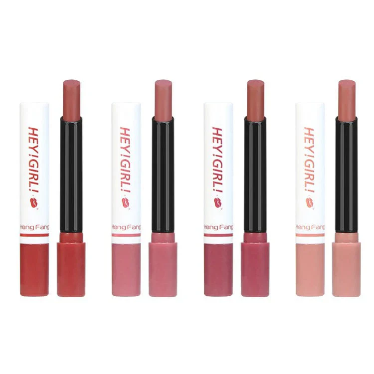 Heng Fang Hey Girl Smoke Tube Matte Lipstick 4Pcs - Image 3