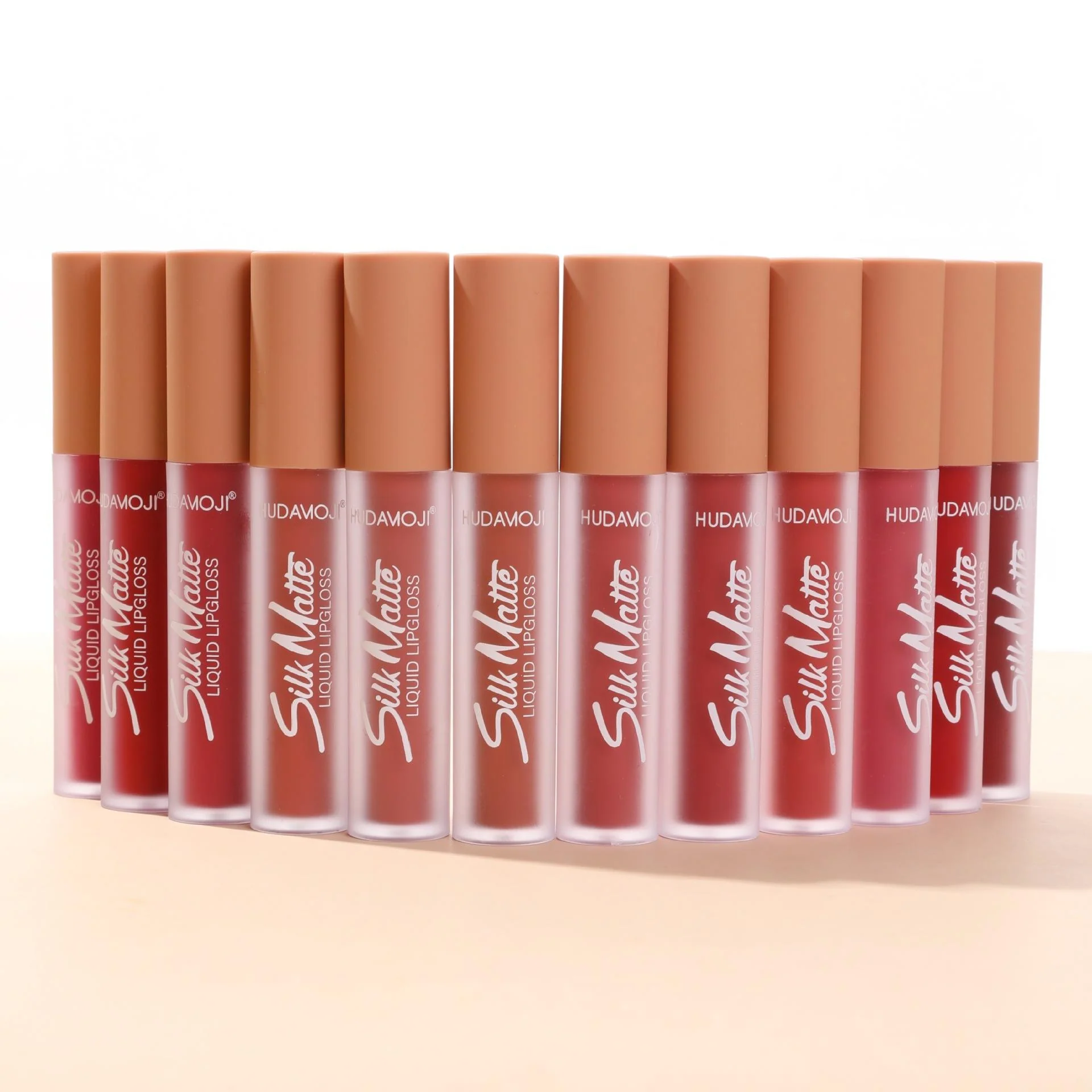 HUDAMOJI 12-Color Lip Gloss Set New Mineral Liquid Lipstick - Image 2