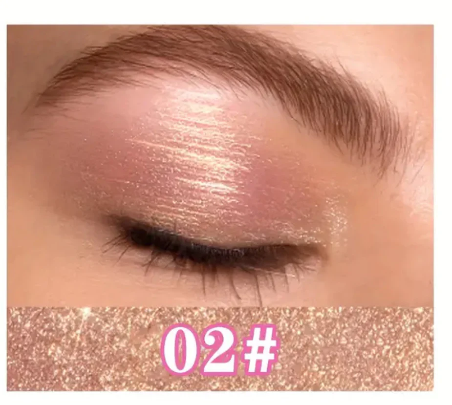 HUDAMOJI- glitter jelly eyeshadow stick -6 Colours - Image 3