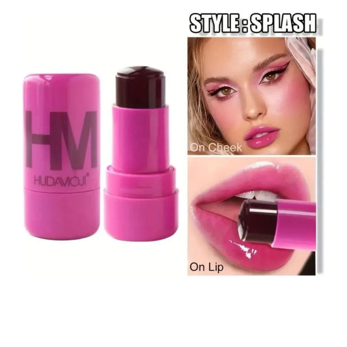 HUDAMOJI LIP COOLING WATER JELLY TINT - SHEER LIP + CHEEK STAIN - Image 3