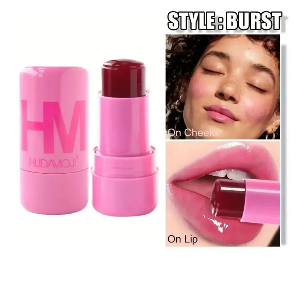 HUDAMOJI LIP COOLING WATER JELLY TINT - SHEER LIP + CHEEK STAIN - Image 5