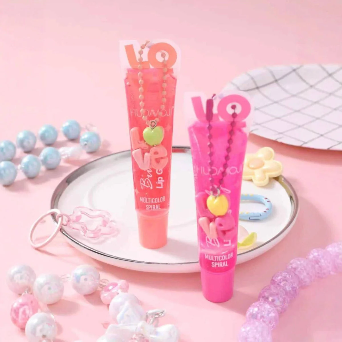 HUDAMOJI Pearlescent "Butterfly" Lip Gloss Set - Image 5
