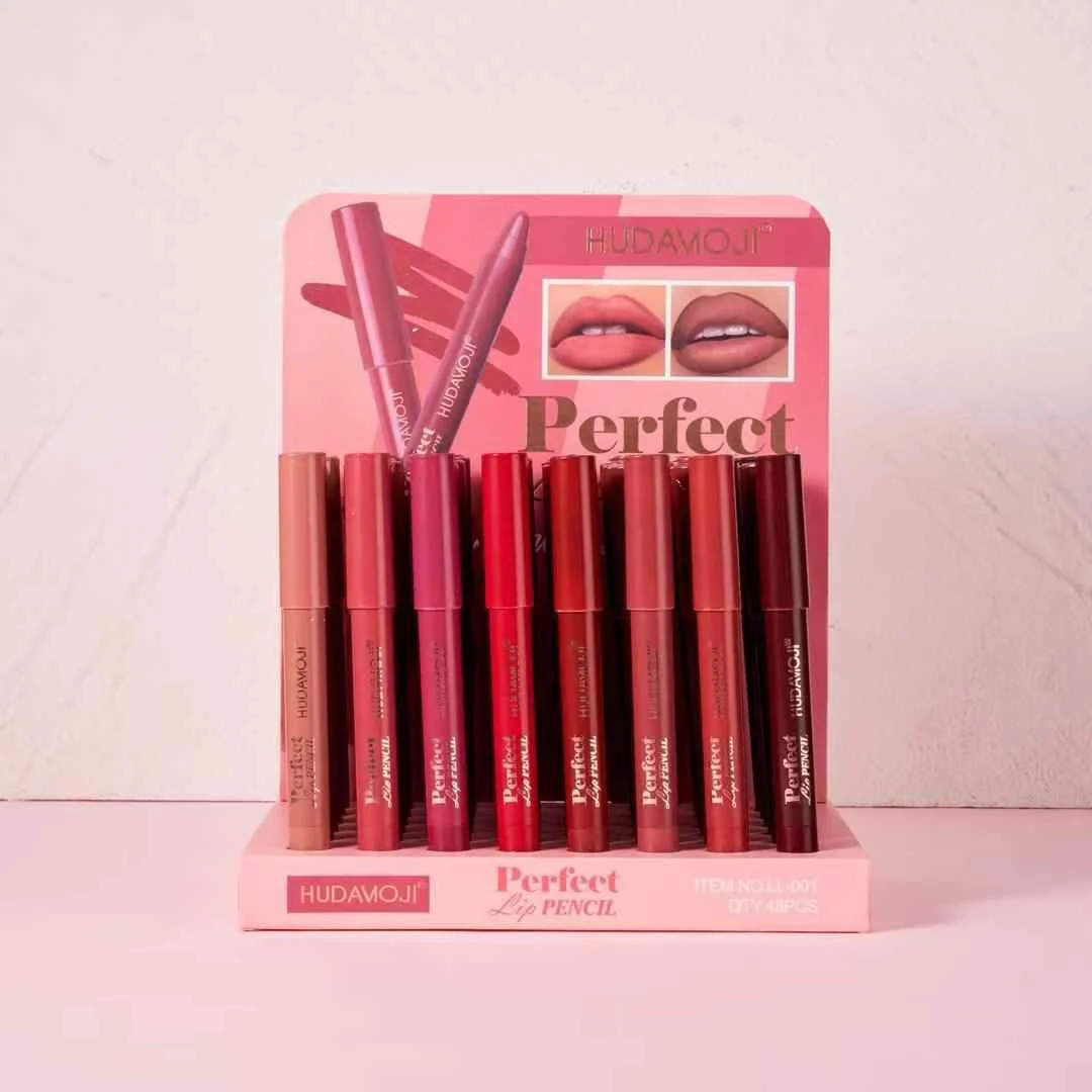 HUDAMOJI Perfect Lip Pencil set 8pcs