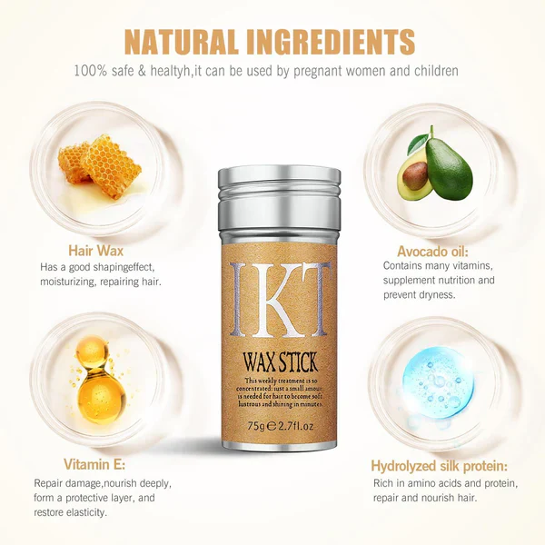 IKT Hair Wax Stick, Styling Wax for Smooth Wigs - Image 3