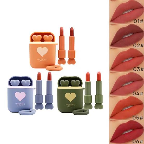 Love Icon Heng Fang - Set of 2 Airpods Lipstick - Image 3