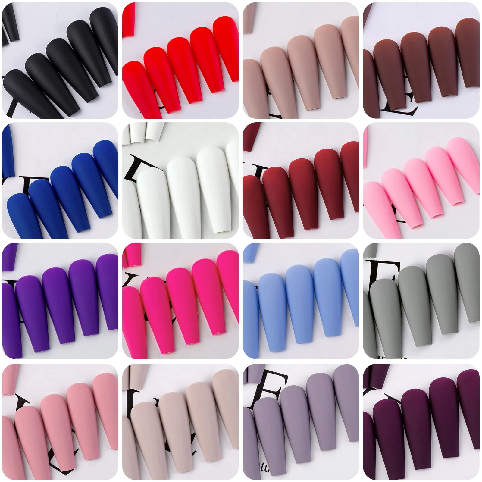 Artificial Nails Pack of 576 Nails - Image 3
