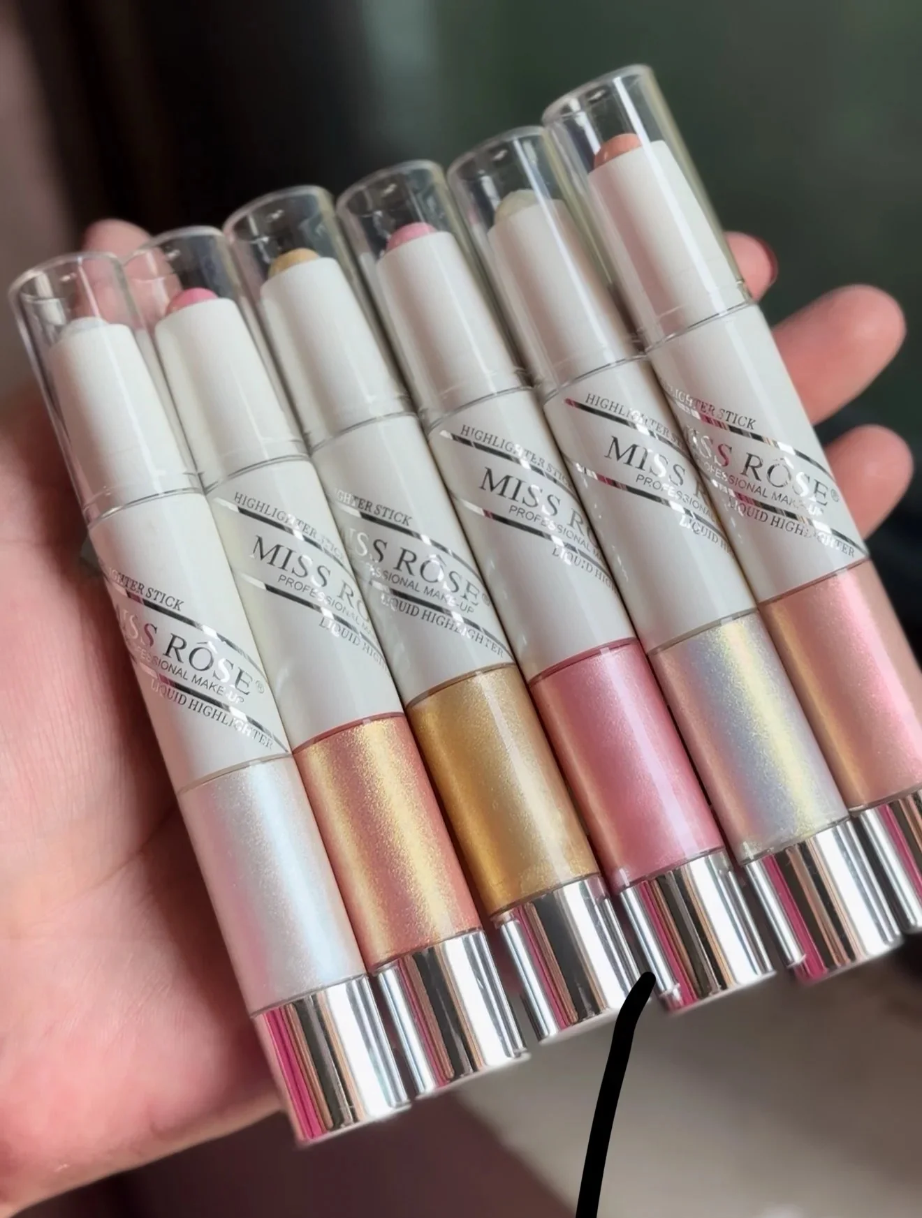 Miss Rose 2 in 1 Stick Liquid Highlighter - Image 2