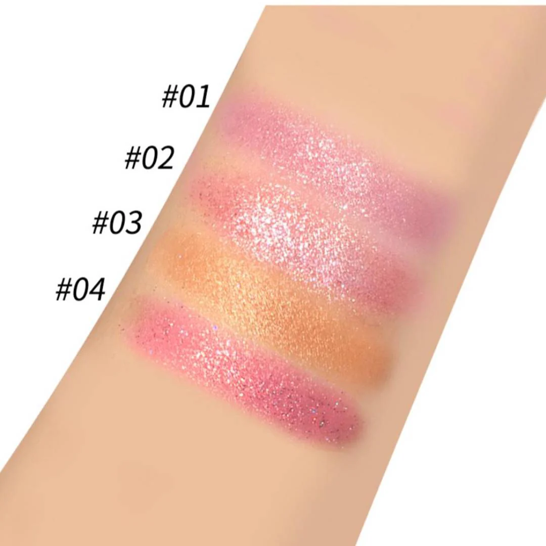 MSYAHO Baked Powder Terra Cota Blush 4Pcs Set - Image 7