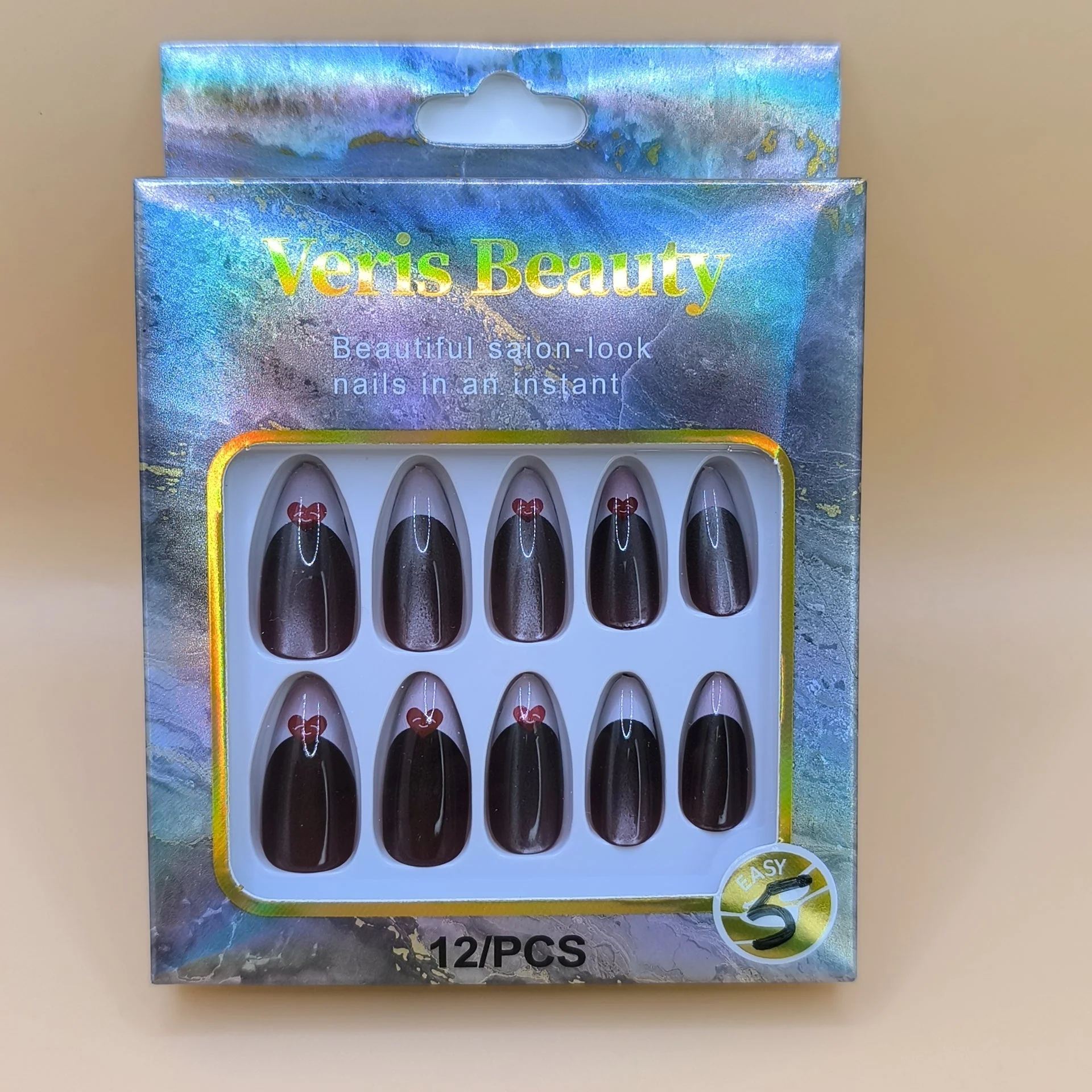 Press on Nails with stickers - Image 5