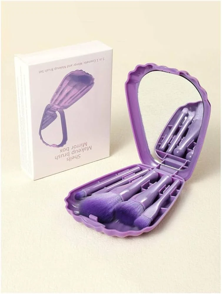 Shells Makeup Brush Mirror Box - Image 4