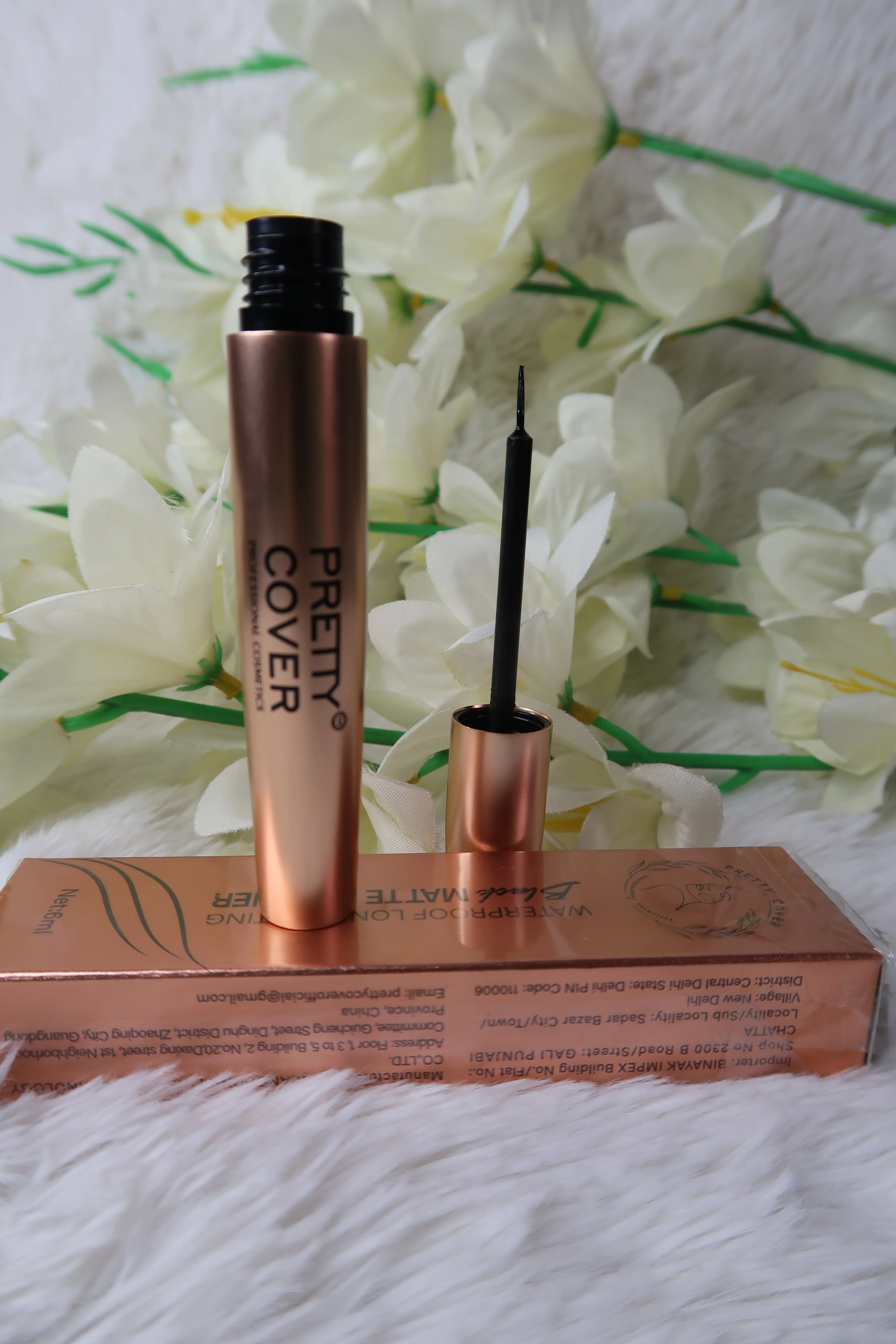 Waterproof long lasting black matte eyeliner - Image 3