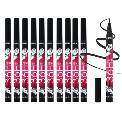 Yanqina 36H Black Waterproof Pen Liquid Eyeliner - Image 3